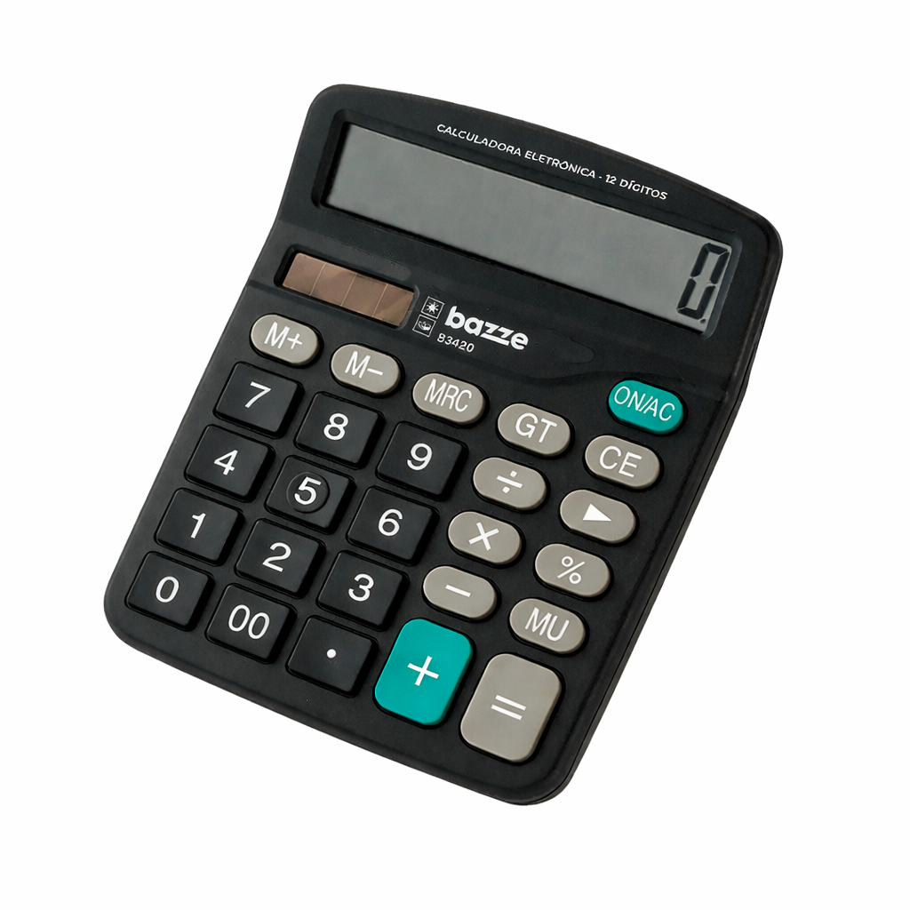 Calculadora B3420, 12 Digitos - Bazze - Imagen 2