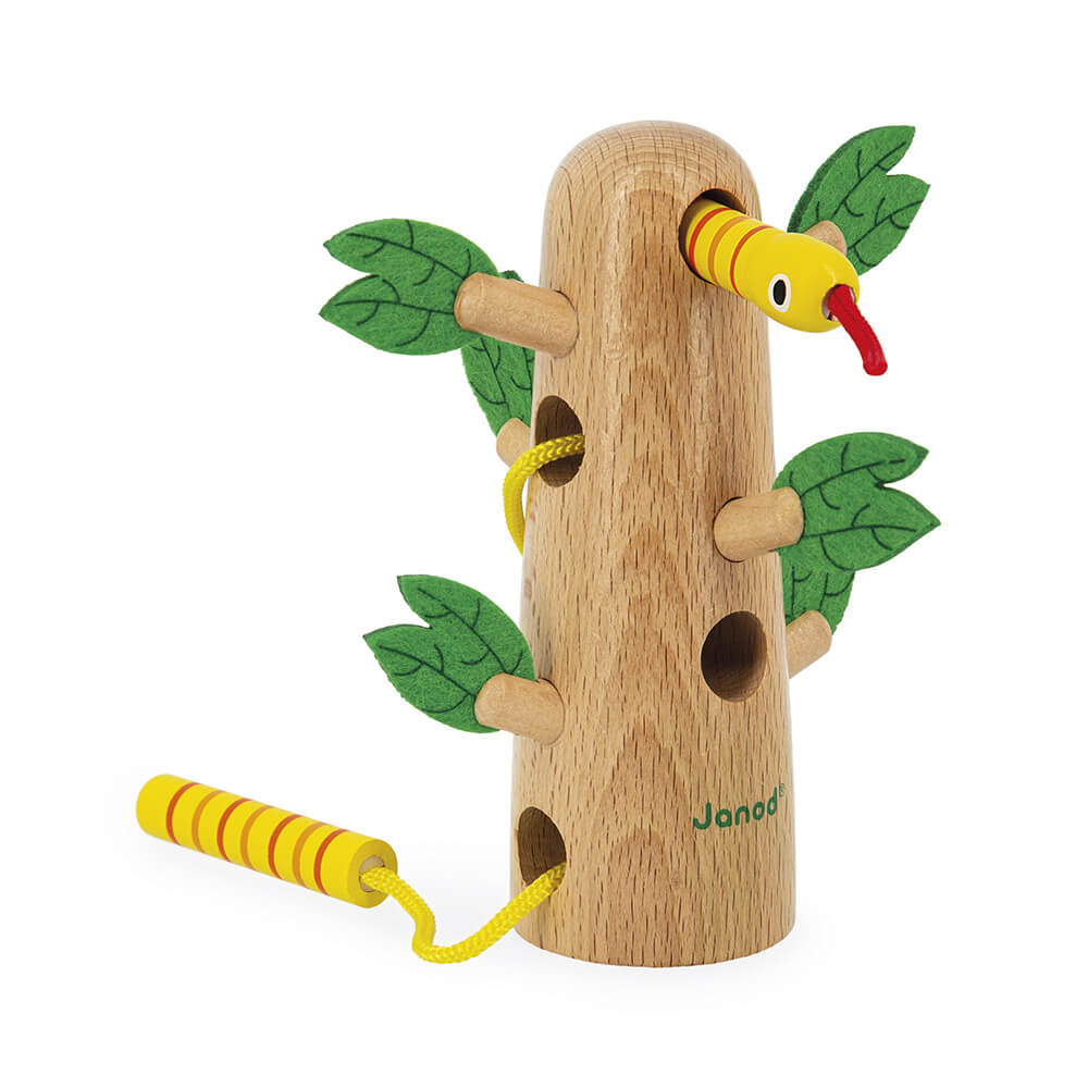 Juego Árbol Tropical de Cordones y Maderta - Janod - Imagen 2