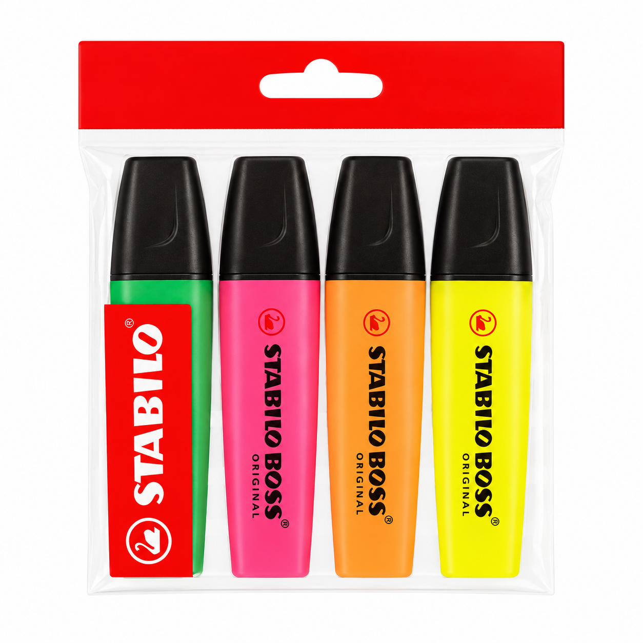 Marcador Resaltador Stabilo Boss x 4 uds