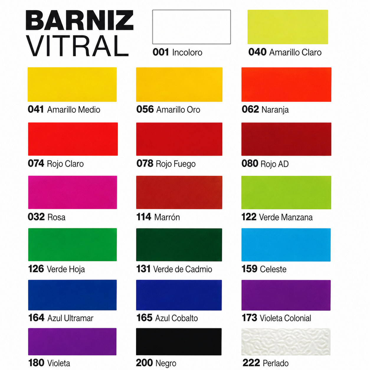 Barniz Vitral AD - Variedad de colores - 50ml - Imagen 2
