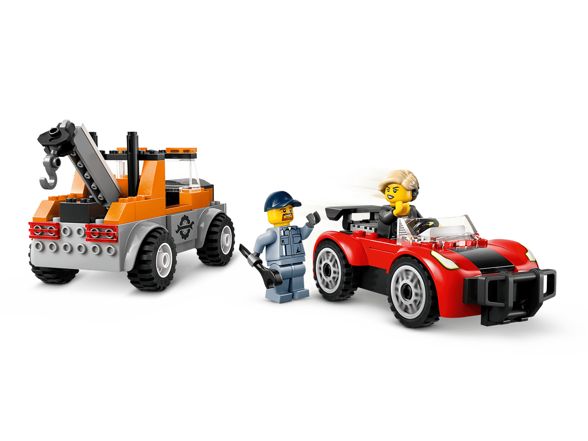 Camión Grúa y Reparación de Auto Deportivo 101pzs. - Lego - Imagen 2
