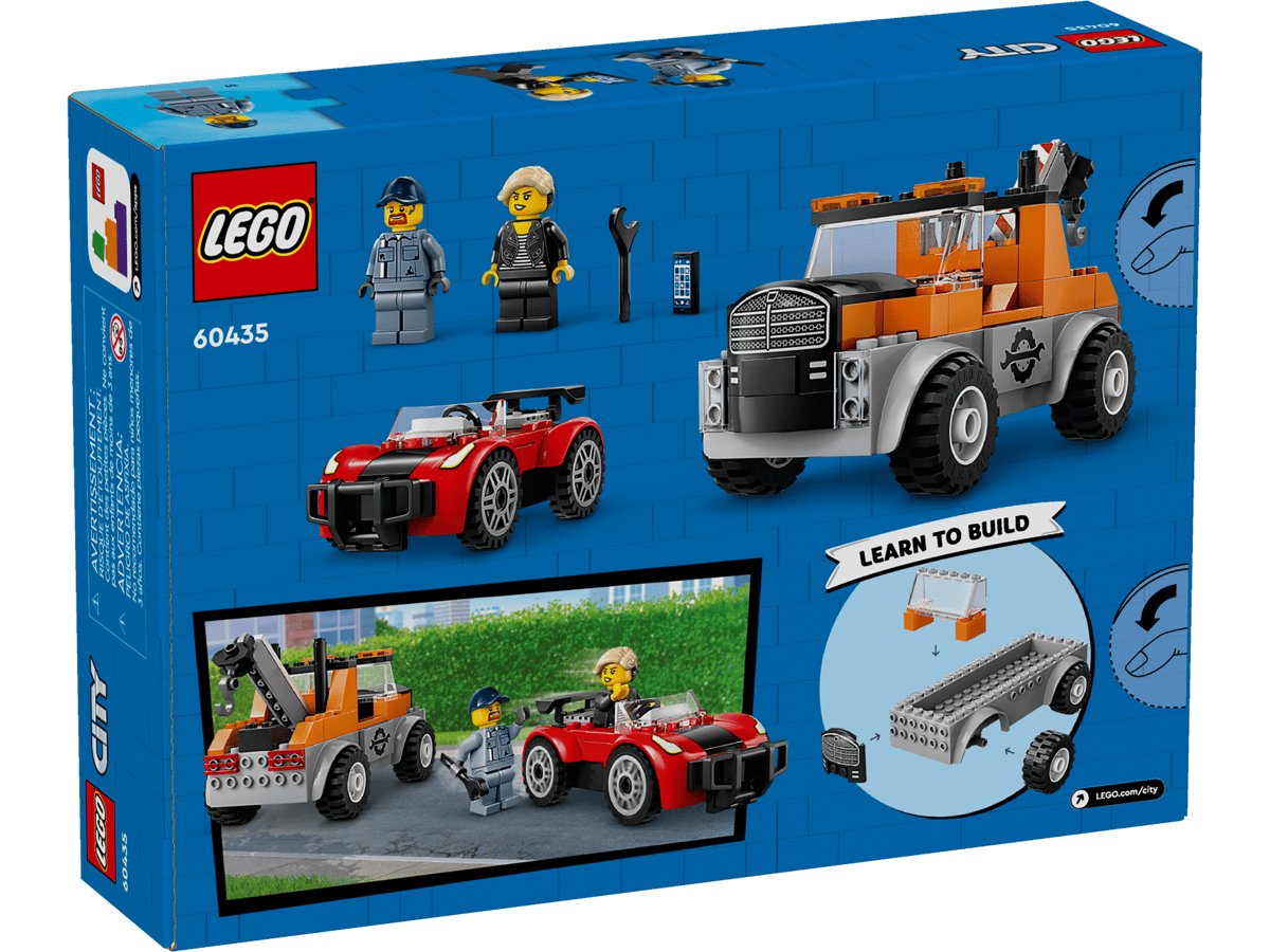 Camión Grúa y Reparación de Auto Deportivo 101pzs. - Lego