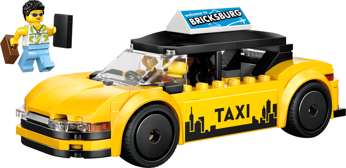 Taxi Amarillo - Lego - Imagen 4