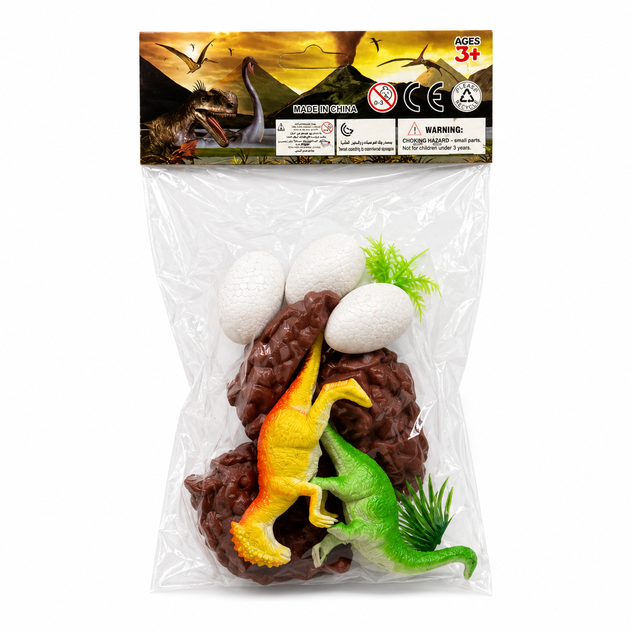 Juego Dinosaurio con Accesorios