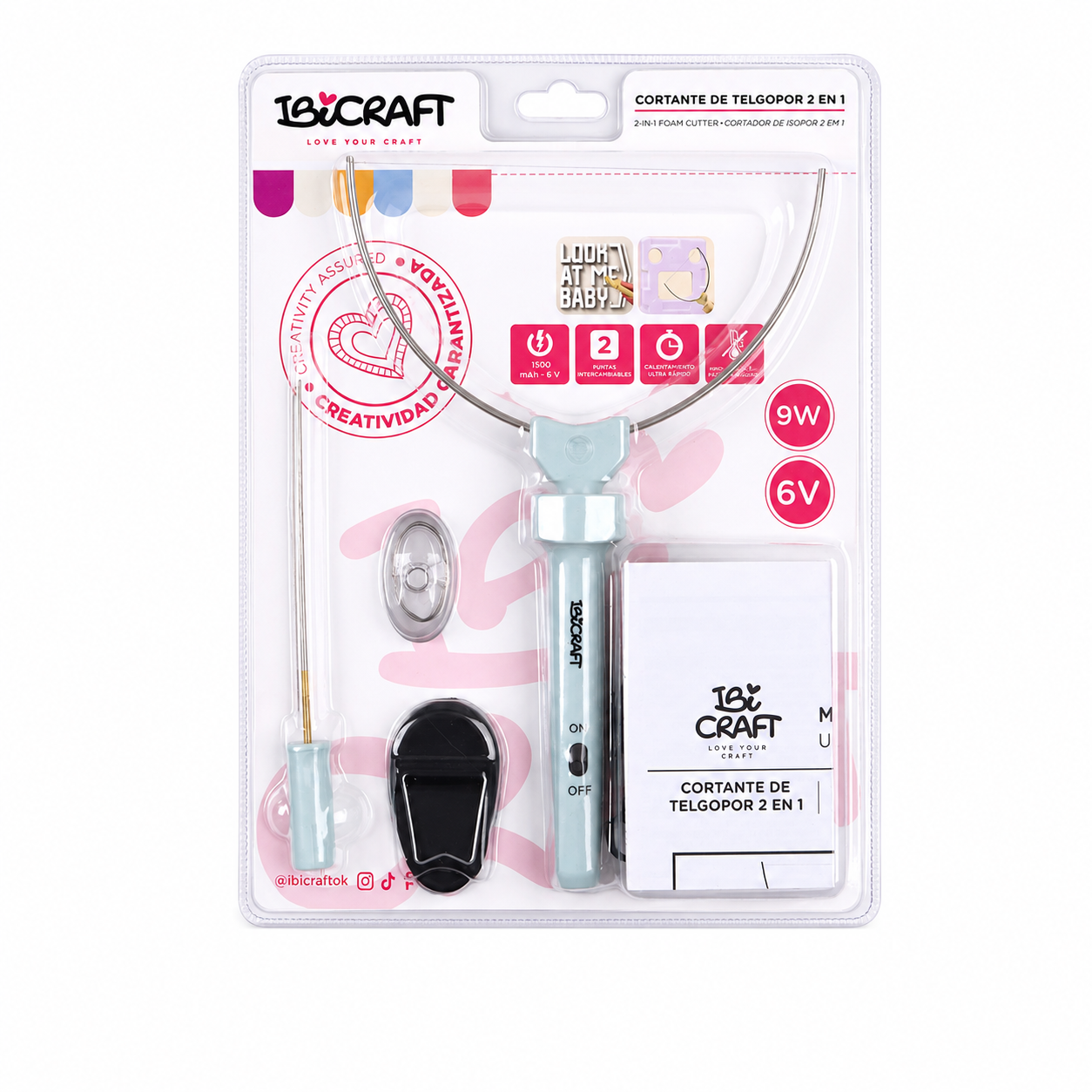 Cortador de Espuma Eléctrico 2en1- Ibi Craft