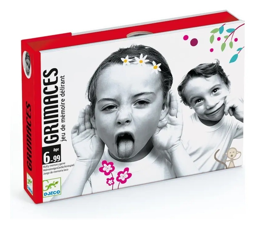 Juego de cartas Grimaces - Djeco