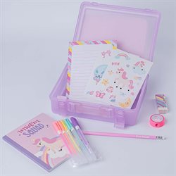 Kit de Papelería Valijita Rainbow Fun World - Imagen 2