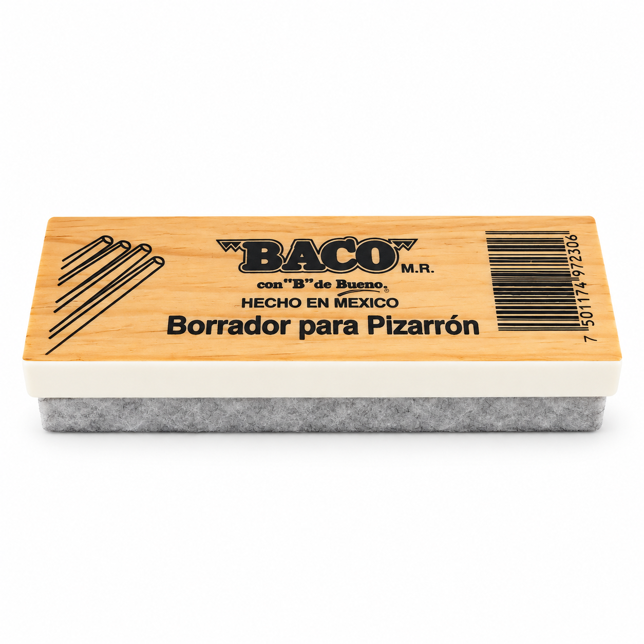 Borrador para Pizarrón & Pizarra Blanca - Baco